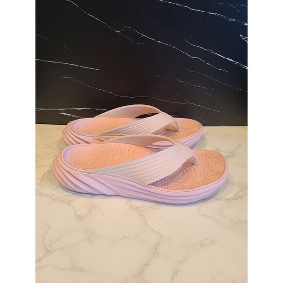 Vionic Unisex Tide Rx Sandal Pink Slip-on Flip-flop Classic Orthotic Size M8/W10 - Picture 4 of 8